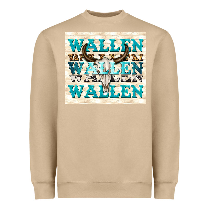 Wallen With Bull Skull Heavyweight Sweatshirt by TumblerDesignByShophia | Teevron