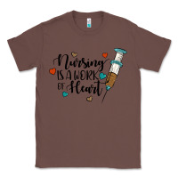 Chestnut nursing i̇s a work of heart Classic Tee - JahusDesignShop