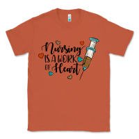 Copper nursing i̇s a work of heart Classic Tee - JahusDesignShop