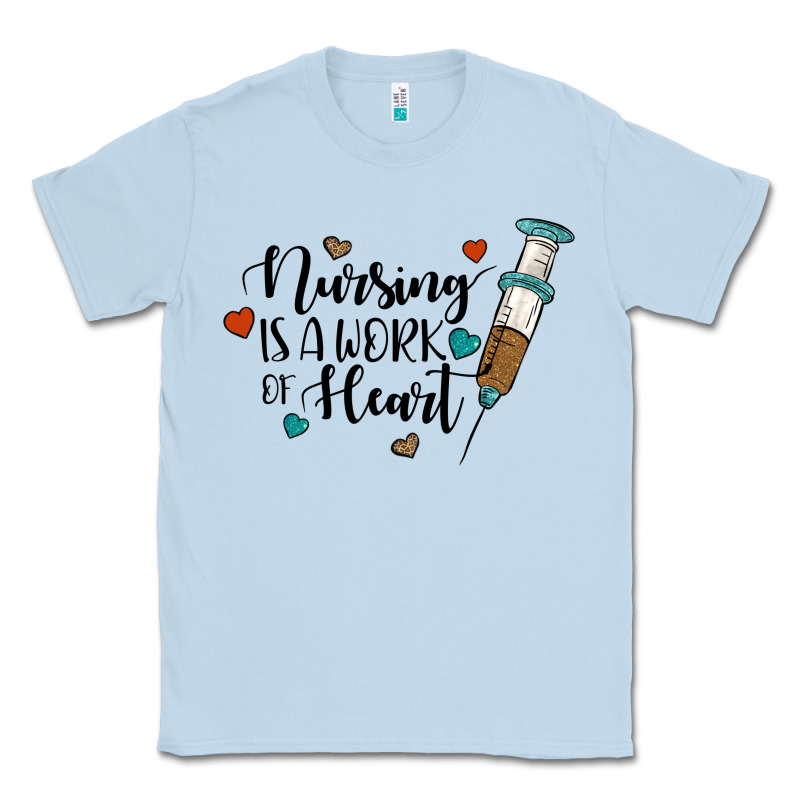 Nursing İs A Work Of Heart Classic Tee by JahusDesignShop | Teevron