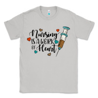 Moon Dust nursing i̇s a work of heart Classic Tee - JahusDesignShop