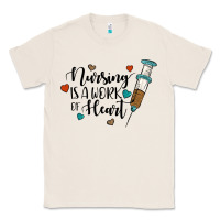 Natural nursing i̇s a work of heart Classic Tee - JahusDesignShop