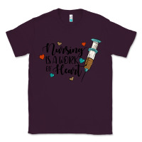 Plum nursing i̇s a work of heart Classic Tee - JahusDesignShop