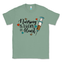 Sage nursing i̇s a work of heart Classic Tee - JahusDesignShop
