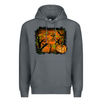 Rock Halloween Background Premium Hoodie - RanaPortraitStore