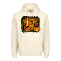 Sandshell Halloween Background Premium Hoodie - RanaPortraitStore