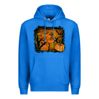 True Royal Halloween Background Premium Hoodie - RanaPortraitStore