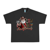 Pigment Black cowboy christmas Urban Heavy Tee - SublimationCraftShop