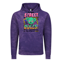 Cloud Purple street rules Vintage Hoodie - Artiststas