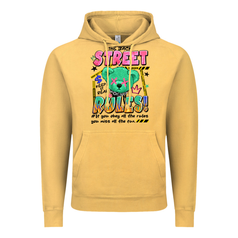 Street Rules Vintage Hoodie by Artiststas | Teevron