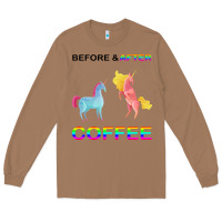 Toasted Coconut Before After Coffee Long Sleeve Tee - Bettercallsaul