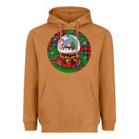 Meerkat snow globe christmas ornament Heavyweight Hoodie - BundleAndBundleShop