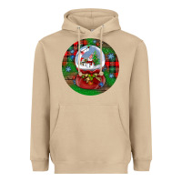 Mushroom snow globe christmas ornament Heavyweight Hoodie - BundleAndBundleShop