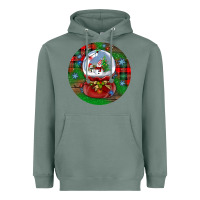 Sage snow globe christmas ornament Heavyweight Hoodie - BundleAndBundleShop