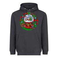 Smoke snow globe christmas ornament Heavyweight Hoodie - BundleAndBundleShop