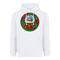 White snow globe christmas ornament Heavyweight Hoodie - BundleAndBundleShop