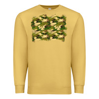 Antique Gold camouflage background Premium Sweatshirt - BundleAndBundleShop