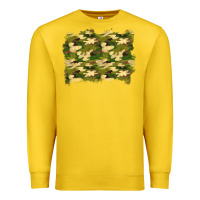 Lemon camouflage background Premium Sweatshirt - BundleAndBundleShop
