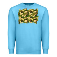 Ocean Blue camouflage background Premium Sweatshirt - BundleAndBundleShop