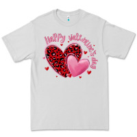 Dove Grey happy valentine's day hearts Premium Tee - MaliasSmallBusiness