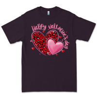 Plum happy valentine's day hearts Premium Tee - MaliasSmallBusiness