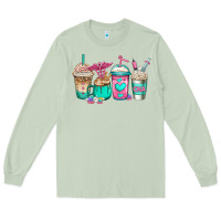 Matcha cna nurse coffee cups Long Sleeve Tee - Jasminsmagicworld