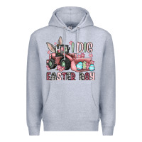 Heather Grey I dig Easter Day Premium Hoodie - OliviaCreatesArt