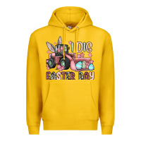Lemon I dig Easter Day Premium Hoodie - OliviaCreatesArt