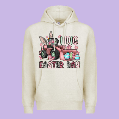 I Dig Easter Day Premium Hoodie Designed By Oliviacreatesart