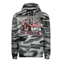 Slate Camo I dig Easter Day Premium Hoodie - OliviaCreatesArt