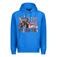 True Royal I dig Easter Day Premium Hoodie - OliviaCreatesArt