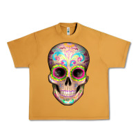 Peanut Butter Mexican Skull Urban Heavy Tee - Artiststas