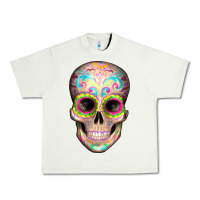 Pistachio Mexican Skull Urban Heavy Tee - Artiststas