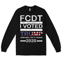 Black hell yeah i voted trump and will do it again 2020 Long Sleeve Tee - Bettercallsaul
