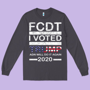 Hell Yeah I Voted Trump And Will Do It Again 2020 Long Sleeve Tee Designed By Bettercallsaul