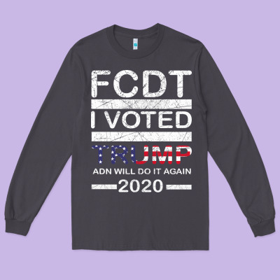 Hell Yeah I Voted Trump And Will Do It Again 2020 Long Sleeve Tee Designed By Bettercallsaul