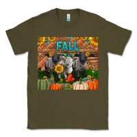 Army Green Fall Baby Lambs Classic Tee - LillyAllenDesigns