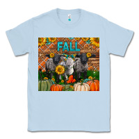 Dusty Blue Fall Baby Lambs Classic Tee - LillyAllenDesigns