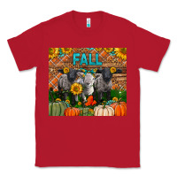 Red Fall Baby Lambs Classic Tee - LillyAllenDesigns