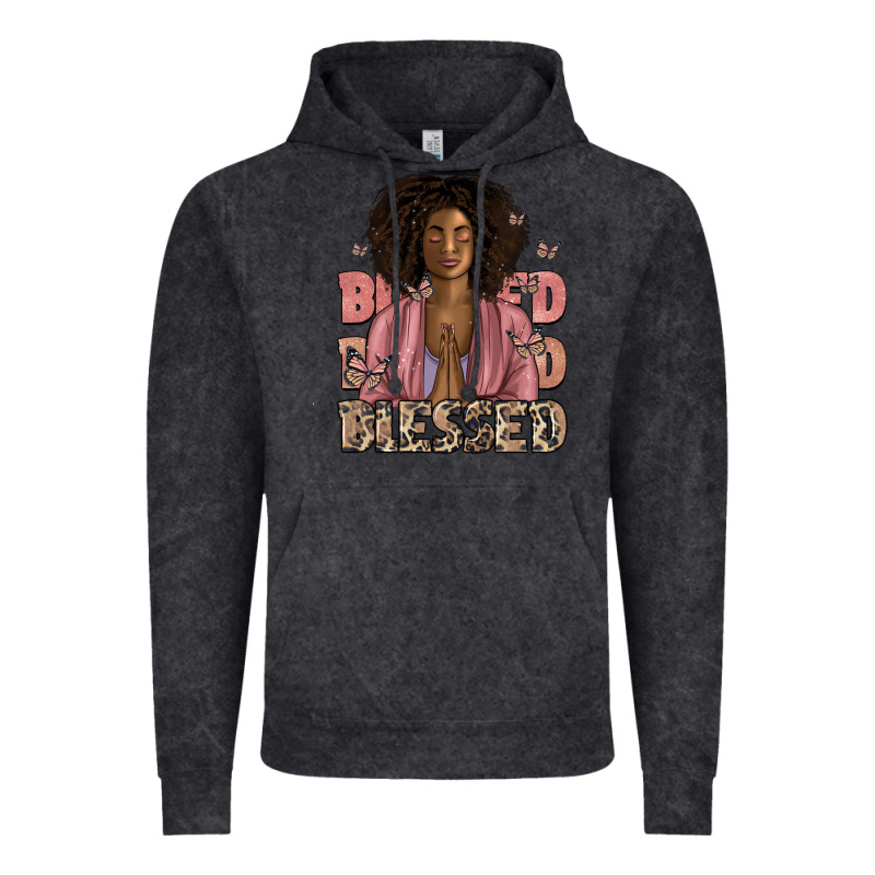 Blessed Black Woman Vintage Hoodie by Artiststas | Teevron