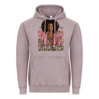 Vintage Zinc blessed black woman Vintage Hoodie - Artiststas