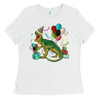 Party T Rex Ladies Tee | Teevron