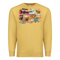 Antique Gold Teacher Coffee Cups Premium Sweatshirt - FaDigitalArtStudio