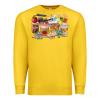 Lemon Teacher Coffee Cups Premium Sweatshirt - FaDigitalArtStudio