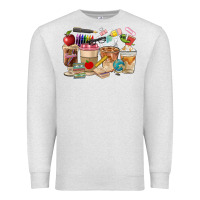 Oatmeal Heather Teacher Coffee Cups Premium Sweatshirt - FaDigitalArtStudio
