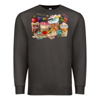 Smoke Teacher Coffee Cups Premium Sweatshirt - FaDigitalArtStudio