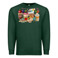 Sports Green Teacher Coffee Cups Premium Sweatshirt - FaDigitalArtStudio