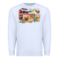 White Teacher Coffee Cups Premium Sweatshirt - FaDigitalArtStudio