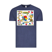 Vintage Denim autism Vintage Tee - Artiststas
