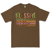 Cacao retro blessed redeemed quotes Premium Tee - MaliasSmallBusiness